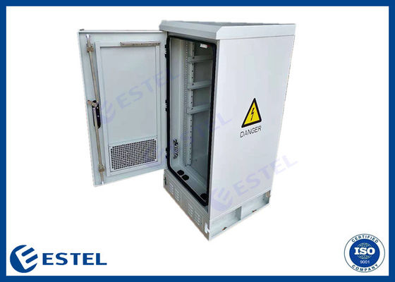 Corrosión anti de la caja a prueba de mal tiempo al aire libre del recinto del refrigerado con ventilador IP55 20U