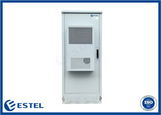 Cambiador de calor al aire libre impermeable del aire acondicionado 150W/K de las puertas 1500W de la pulgada dos del gabinete 32U 19 de las telecomunicaciones IP55