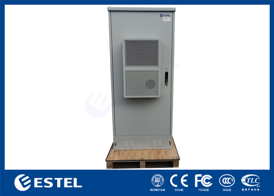 Gabinete de telecomunicaciones al aire libre con revestimiento en polvo de poliéster y aislamiento PEF de 20 mm