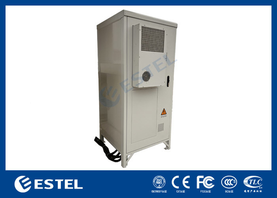 Sistema híbrido de energía de telecomunicaciones 48VDC 300A 40U gabinete de telecomunicaciones al aire libre con refrigeración