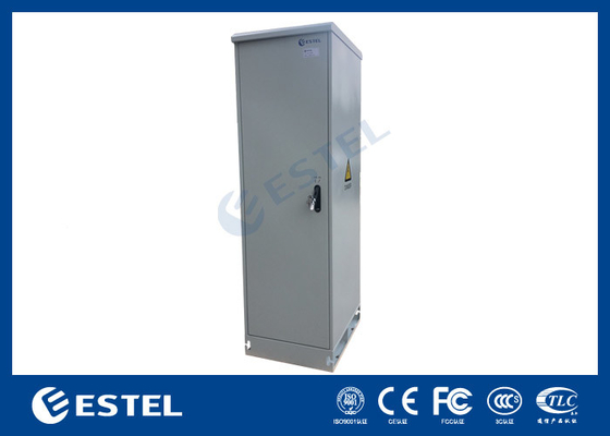 2.5mm Aluminio exterior gabinete de telecomunicaciones 43U Equipo de recubrimiento con LED
