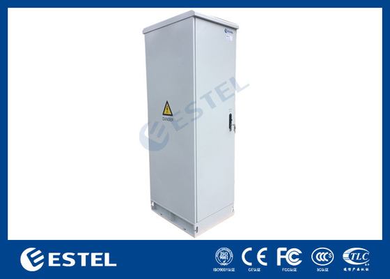 2.5mm Aluminio exterior gabinete de telecomunicaciones 43U Equipo de recubrimiento con LED