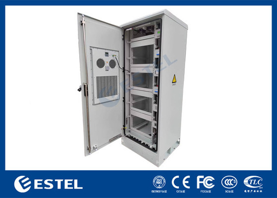 Cabinet de montaje en el piso exterior 19 pulgadas Rack 40U espacio de usuario con PDU