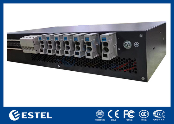 Rectificador montado en bastidor DC48V 90A Alta capacidad 220VAC Rectificador de fase única de telecomunicaciones