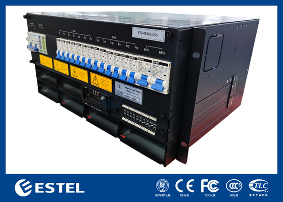 Sistema de alimentación rectificador de capacidad de 18 kW con distribución de energía y función de monitoreo de batería