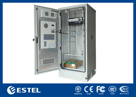 IP55 30U gabinete de energía exterior integrado con sensores de sistema rectificador